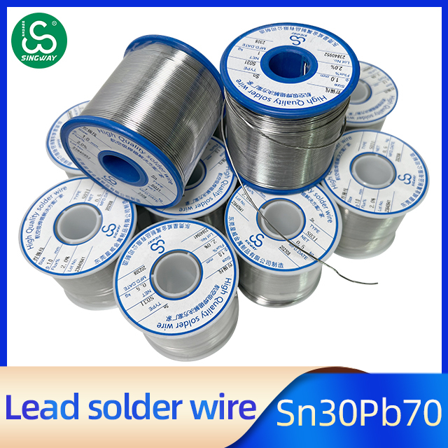 Singway full tin wire manufacturers supply lead solder wire Sn30Pb70