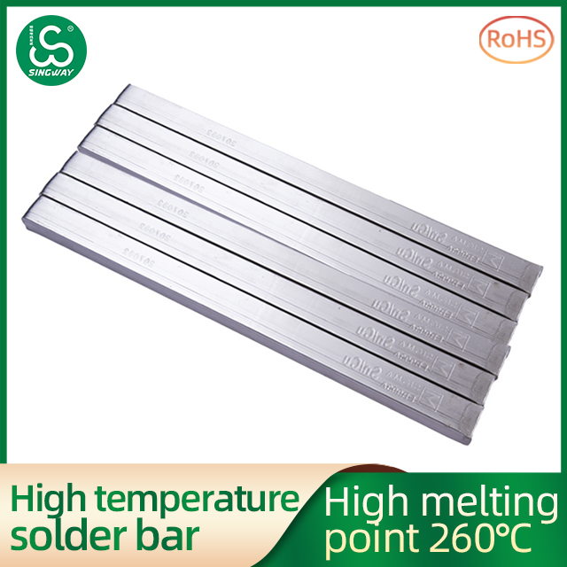 Singway lead-free high temperature soldering rod production of antioxidant environmental protection tin rod Sn88Sb12