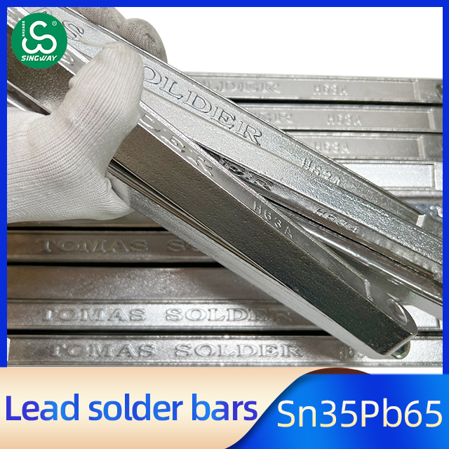 Singway factory direct sales of anti-oxidant tin lead solder bar Sn35Pb65