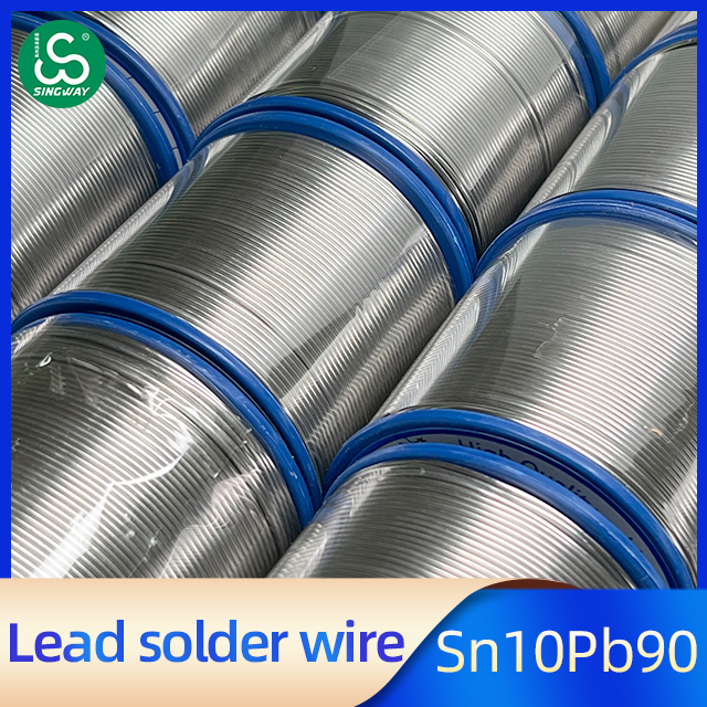 Singway electrolytic tin lead solder wire Sn10Pb90