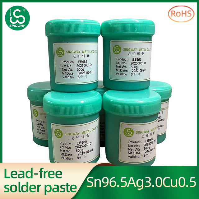 Singway 305 Patch printing lead-free wash solder paste Sn96.5Ag3.0Cu0.5