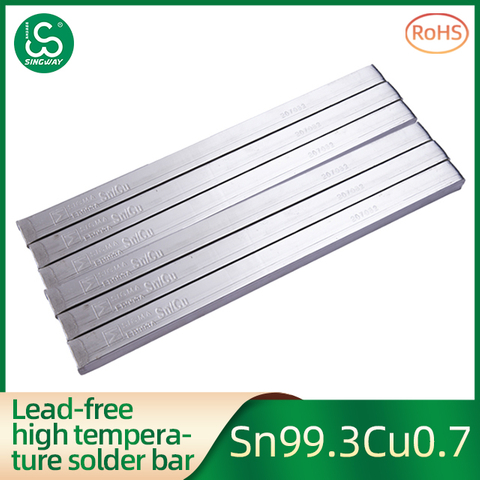 Singway Soldering Factory Environmental protection solder bar Lead-free solder rod Sn99.3Cu0.7