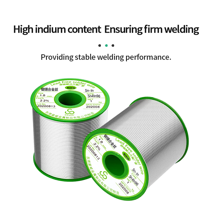 Singway Soldering Factory Tin indium wire Sn4IN96