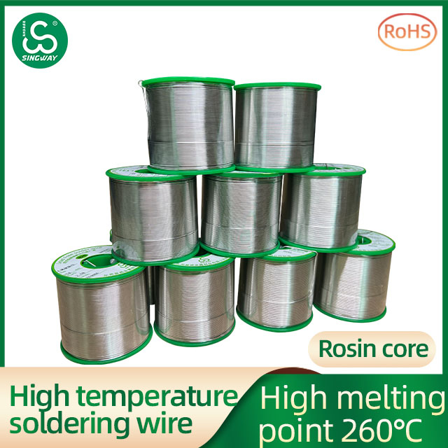 Singway factory lead-free high-temperature tin wire, circuit board welding environmental protection tin wire Sn88Sb12