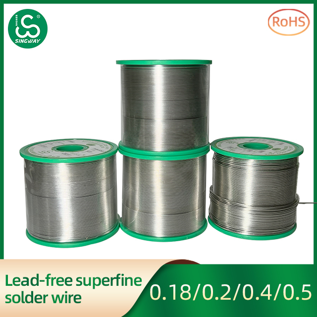 Singway lead-free ultra-fine solder wire 0.18-0.5MM