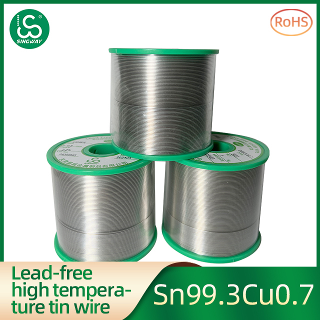 Singway Lead-free high temperature resistant tin wire Sn99.3Cu0.7