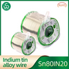 Singway Soldering Factory Lead free Indium tin alloy solder wire SN80IN20