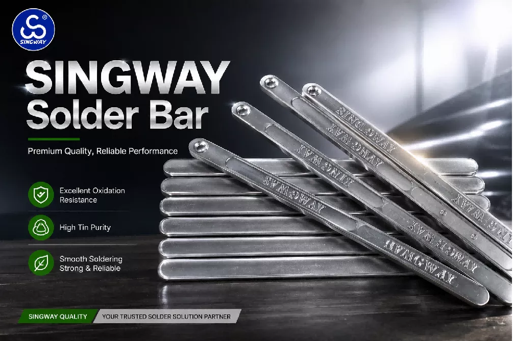 Production Line Shutdown Due to Inferior Solder Bars! Singway Solder Wire Engineering Team Site Visit Report